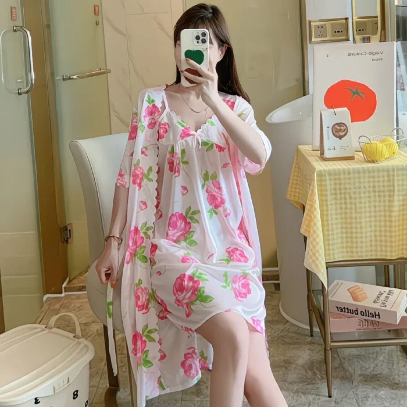 性感睡衣女款夏季冰丝2026新款带胸垫吊带睡裙纯欲风高级感家居服