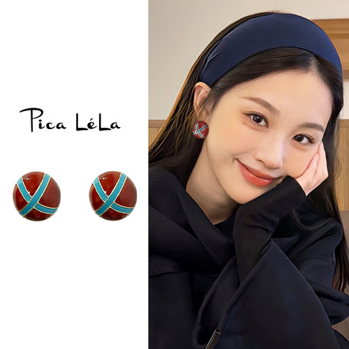 法式复古蚊香盘耳夹高级