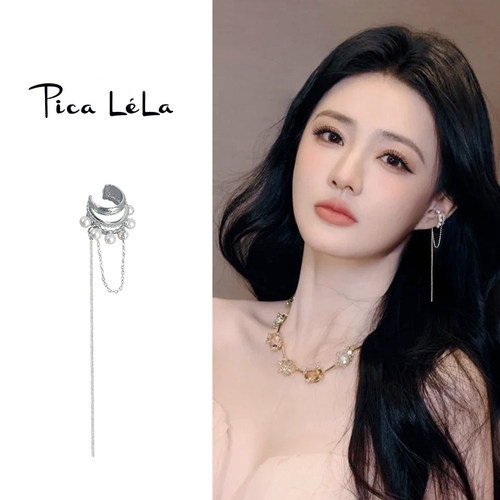 小众设计法式珍珠款耳夹