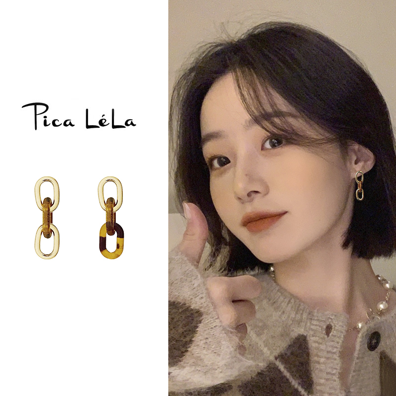 美拉德气质耳环女高级感