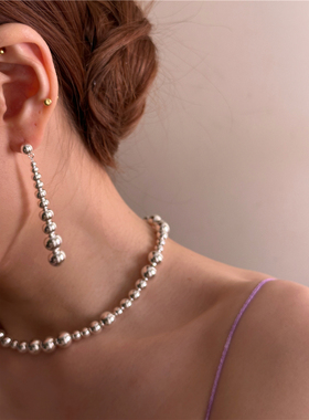 丹麦姐妹花不规则耳环项链手链