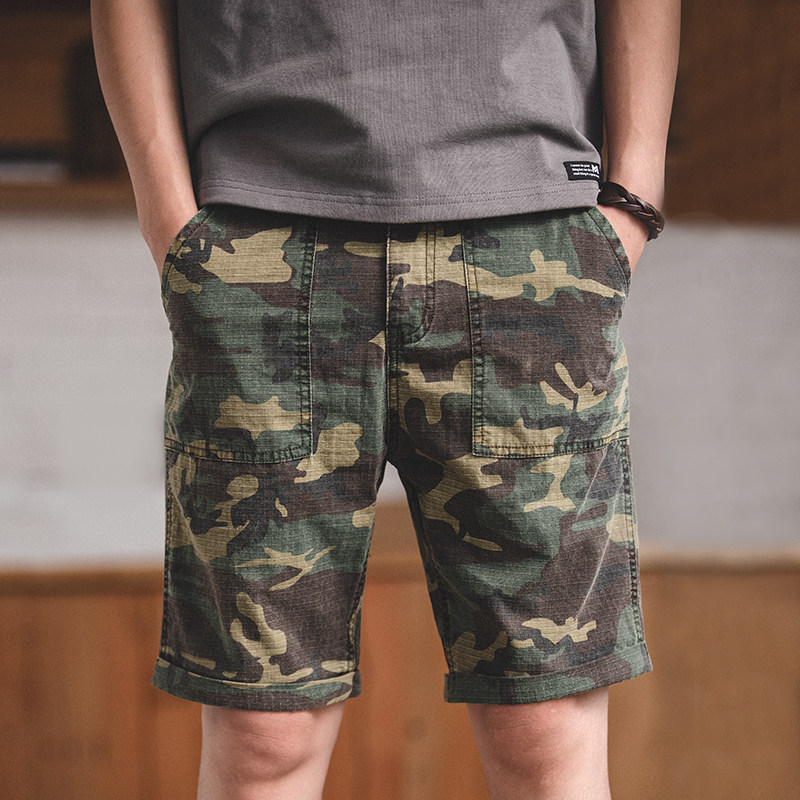 Madden tooling solar system vintage Military style deck Easy shorts Retro washing camouflage Five point pantsin the Men's clothing, Casual pants  category - from Buy2taobao.com to provide professional Taobao agent buy service