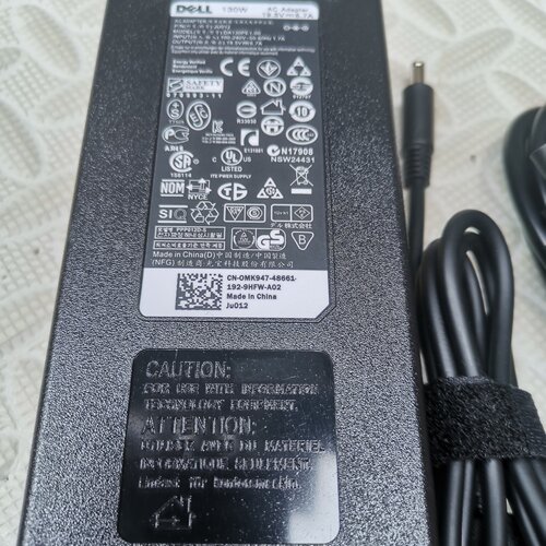 适用DELL戴尔XPS15 游匣15-7557 7559 笔记本电源19.5V6.7A适配器
