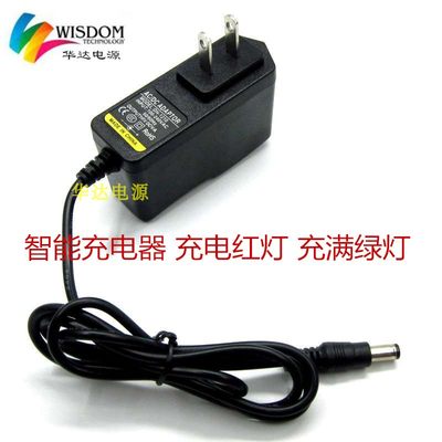 适用4四2轮儿童电动摩托车蓄电池6V12V700MA1A2A挖掘机电源适配充