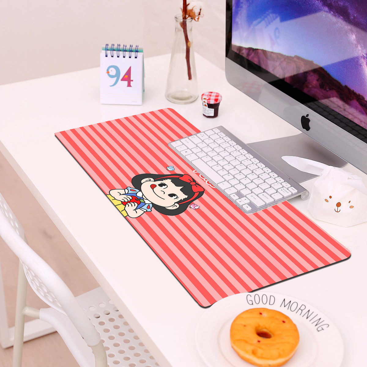 Super large thickening lovely Fujiya girl Mouse pad notebook to work in an office computer keyboard Catcher Table mat customizedin the Computer Hardware/Monitor/Computer Peripherals , Computer Peripherals , Mouse Pad/Paste/Wrist pad  category - from Buy2taobao.com to provide professional Taobao agent buy service