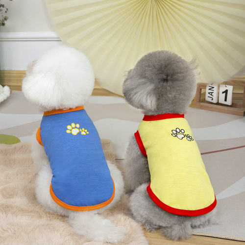 宠物服装狗狗衣服春夏新款泰迪狗宠物服饰夏季薄款25丫丫背心