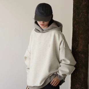 340g蓬松轻盈空气层双面穿撞色印花卫衣 25AW Gnomes lab