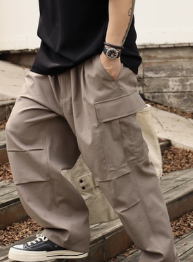 Gnomes lab 25SS【禅意系列】新型纤维中空纱工装坐禅裤