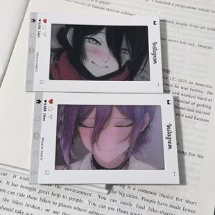 电锯人蕾塞系列光栅卡蕾塞微笑动态卡片送朋友生日礼物