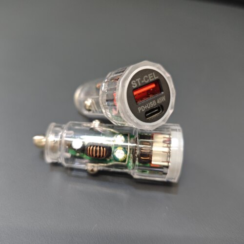 外贸出口车载点烟器45WQC3.0