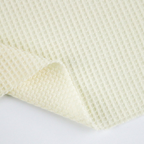 冰爽睡衣丝柔服装针织华夫格面料