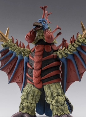 万代 魂限定 泰罗奥特曼 SHF 火山怪鸟 巴顿 日版