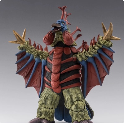 万代 魂限定 泰罗奥特曼 SHF 火山怪鸟 巴顿 日版