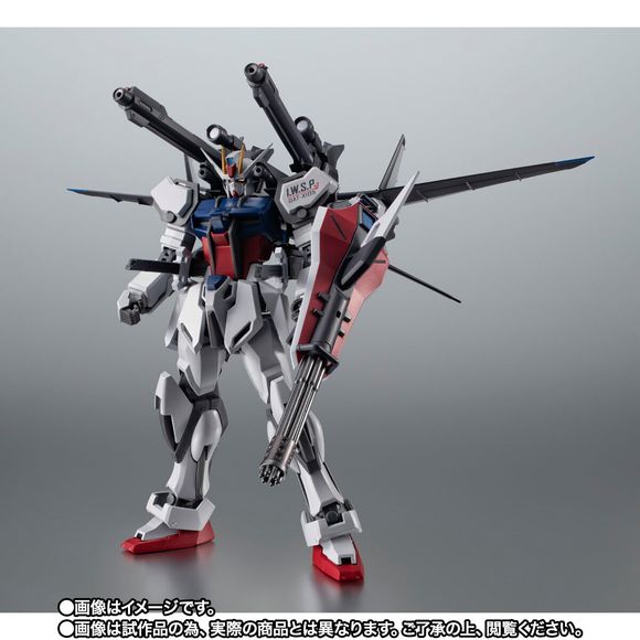 万代 魂限定 ROBOT魂 强袭高达(再生机)+I.W.S.P背包 日版