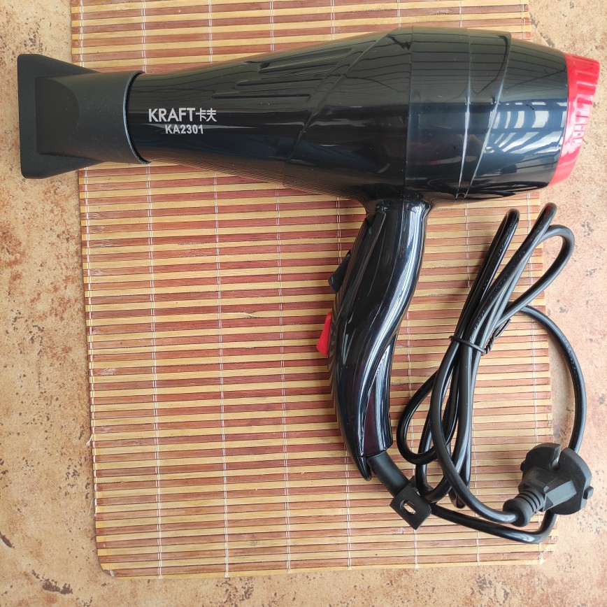 卡夫牌发廊吹风机1200w家用静音大风力电吹风护发负离子宿舍风筒