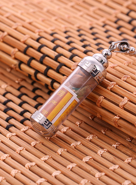 结缘透明嘎乌盒空心吊坠可打开