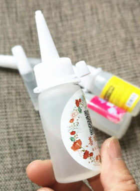 DIY手工配件 玩偶不织布料粘合专用胶水  酒精胶保丽龙胶