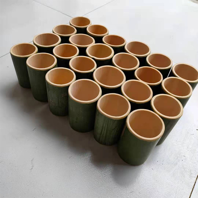 毛竹两头空心鲜竹筒艾灸无竹节竹工艺品装饰鲜竹筒筷子筒竹器制品 风云竹艺 淘优券