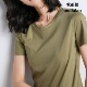 女打底百搭圆领2025新款 型短袖 显瘦版 纯棉T恤女纯棉修身