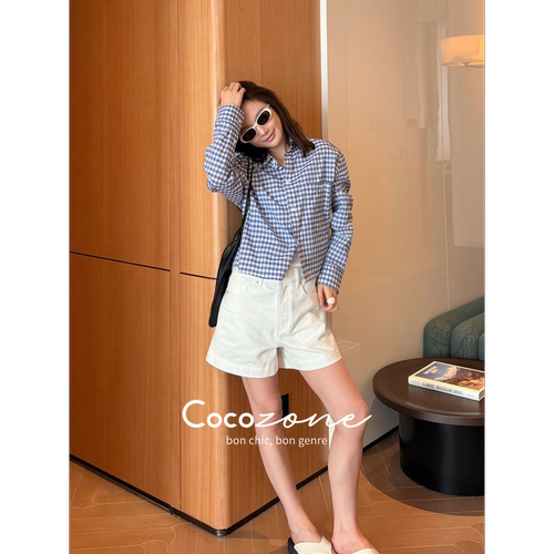 COCOZONE刘一一牛仔短裤