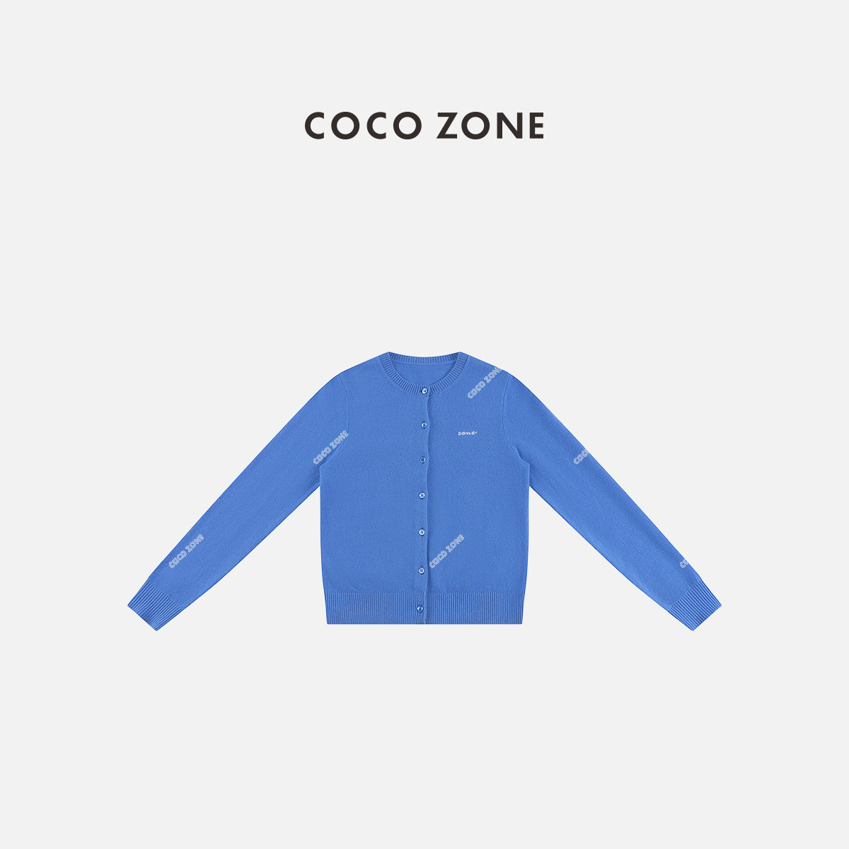 COCOZONE 刘一一2026秋季新款羊毛学院风针织开衫保暖百搭外套女