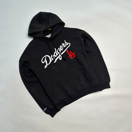 男士落肩宽松连帽棒球卫衣胶印标