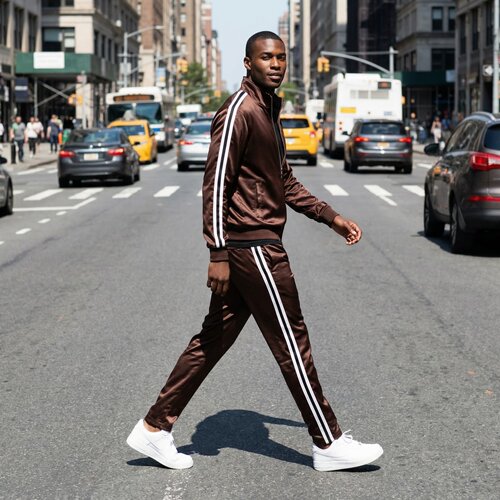 男士速干运动撞色刺绣大码卫裤