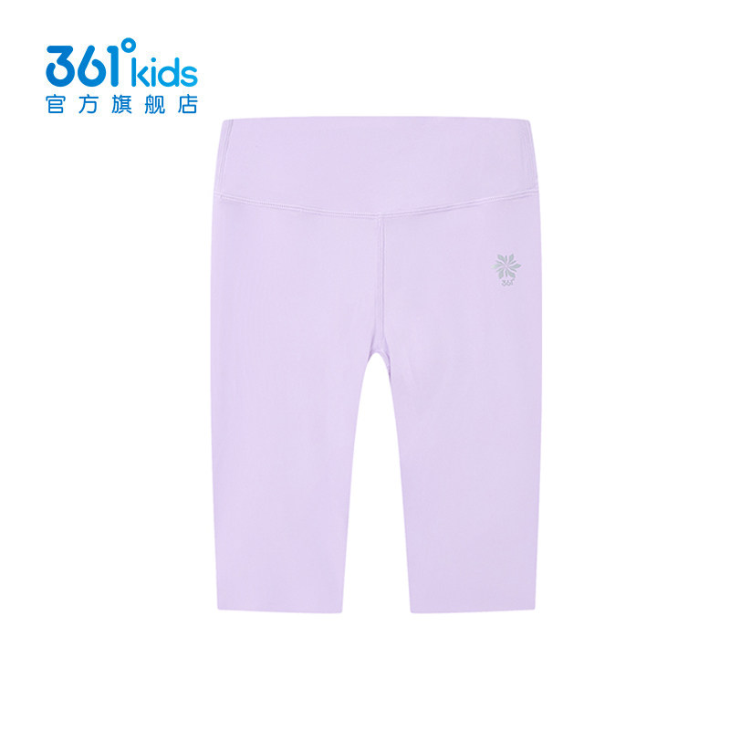 361童装女童五分紧身裤舞蹈裤瑜伽裤夏季新款中大童透气弹性裤子