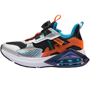 361男童全掌气垫鞋旋钮鞋新款秋冬季中大童透气减震儿童运动鞋子