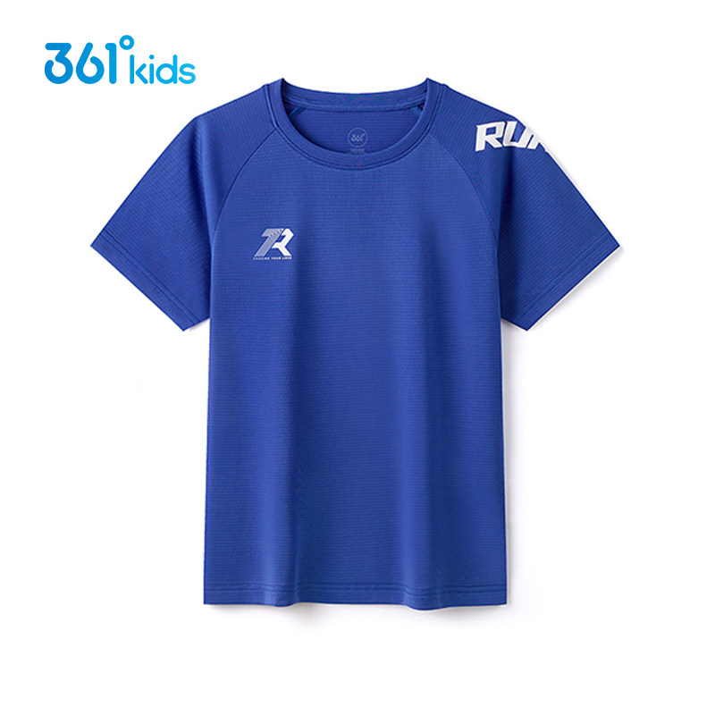 361童装男童短袖速干T恤针织衫学生夏季新款中大童吸湿运动上衣