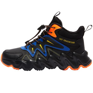 361童鞋男童棉鞋高帮加绒青少年运动鞋新款冬季防滑耐磨二棉鞋子