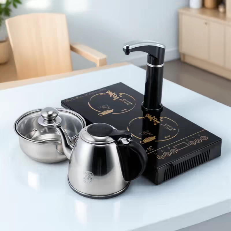 嵌入式平板电茶炉手动上水电磁炉茶盘茶台专用泡茶煮茶烧水壶单机