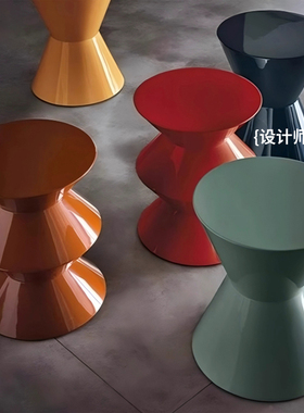 北欧现代简约沙发边几角几客厅小圆几可移动设计师网红卧室床头柜