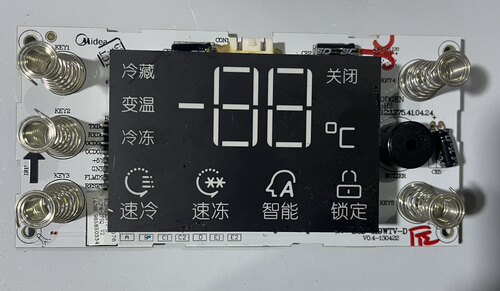 美的冰箱 BCD-330WTZV 319WTV-D电脑板电源控制 主板显示触摸板