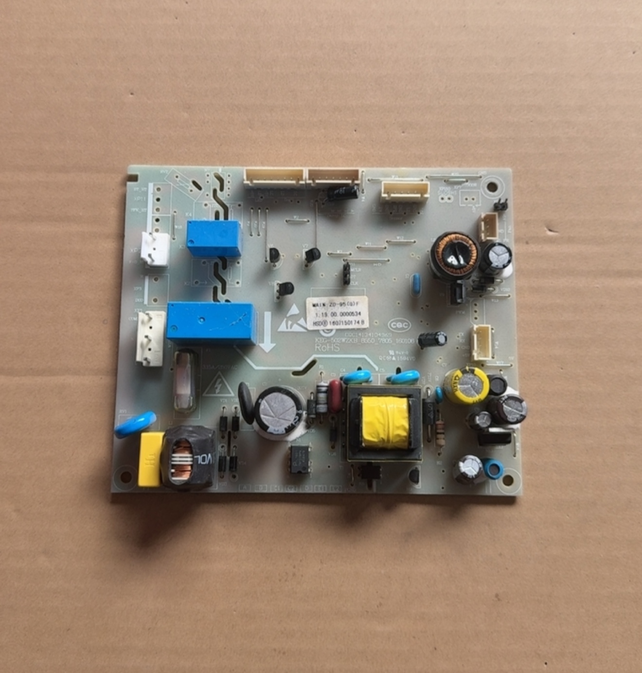 康佳韩电冰箱电源板主板keg-502wzkb 1.19.00.0000534 1603040087
