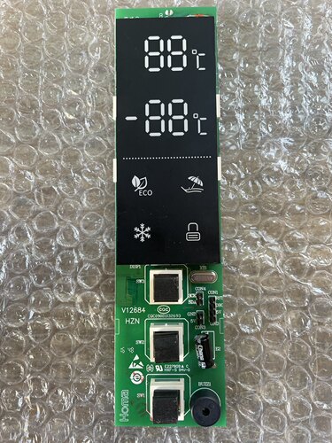 适用奥马海尔冰箱 V98538 电脑主板 0321801749显示板 W27-51