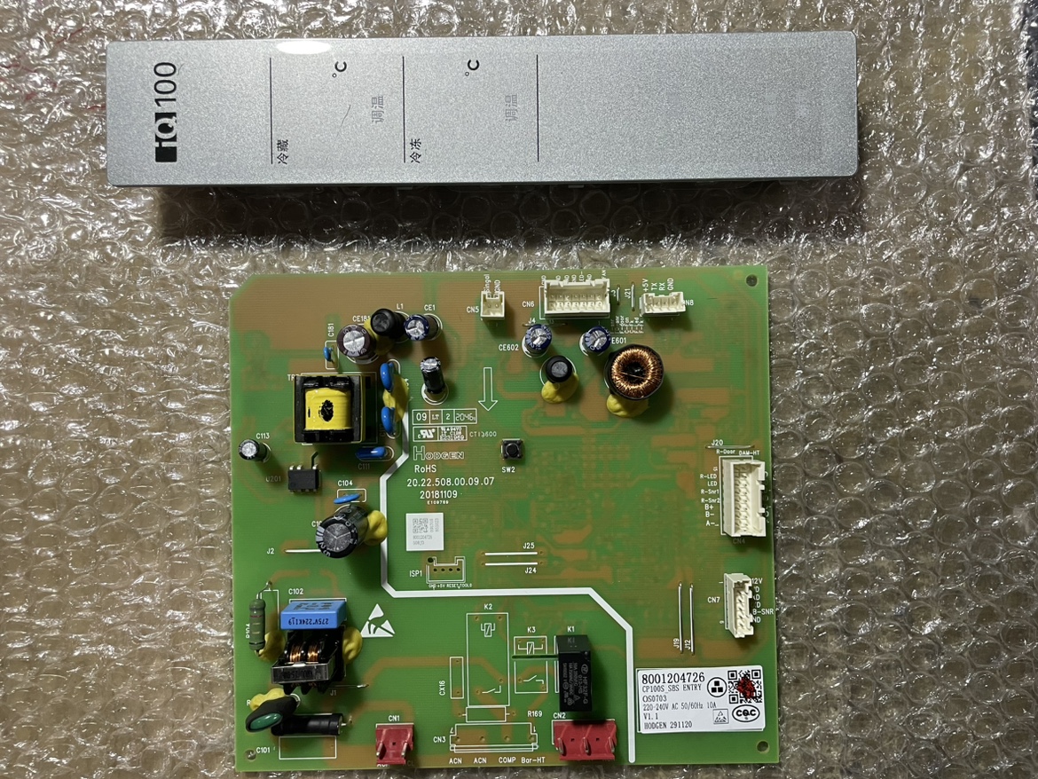 西门子博世冰箱KA50NE20TI 电脑板 8001204726显示板 8001184154