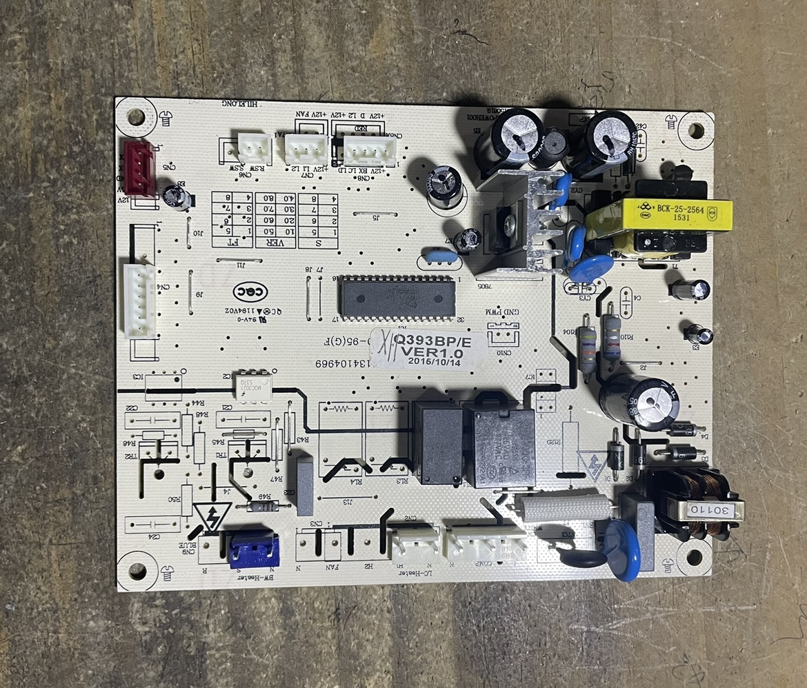 博伦博格冰箱电脑板BCD-BP393POWER001主板 显示板 Q393BP/E