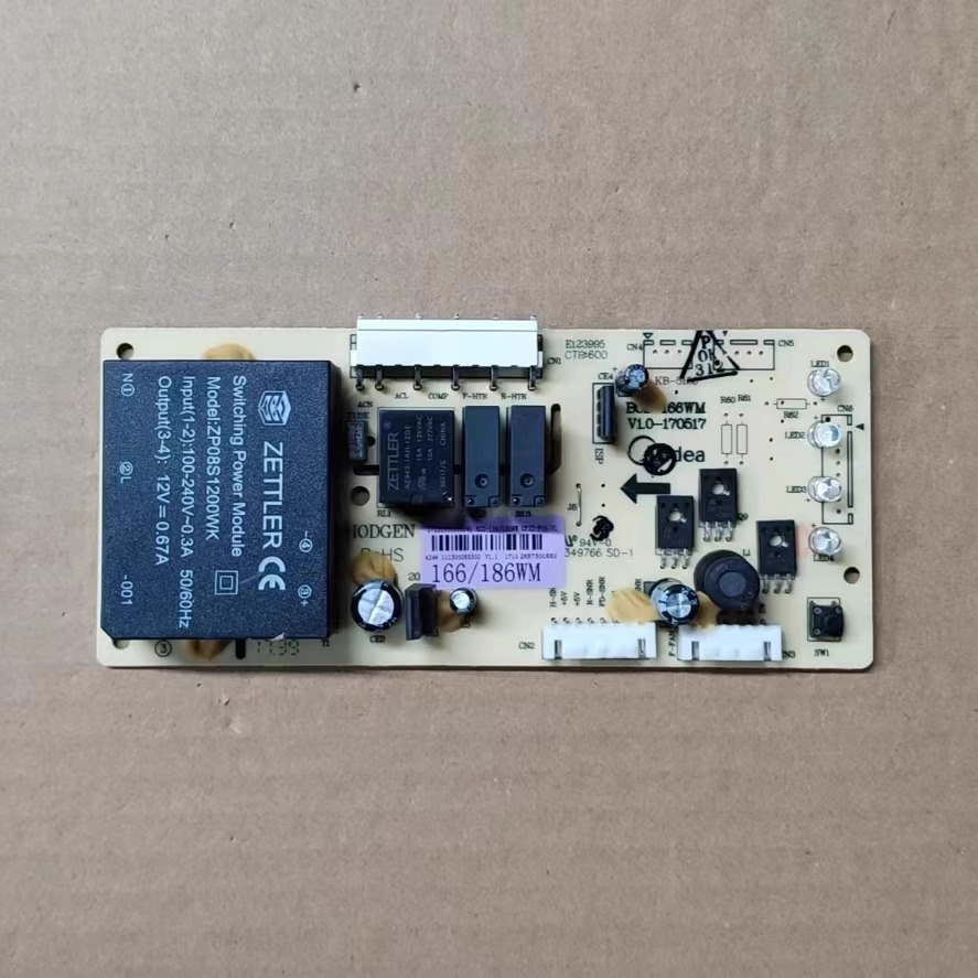 美的冰箱BCD-166WM/1电脑板