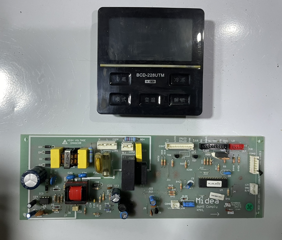 适用美/的冰箱 BCD-253/228UTM 电脑主板 BCD-283UTGM6-C 显示板