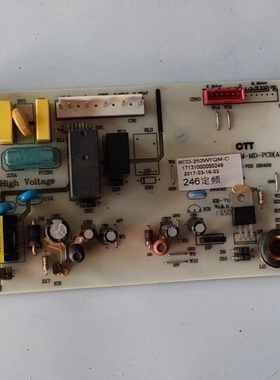 适用美的冰箱BCD-252WTQM-C电源板主板电脑板17131000000249