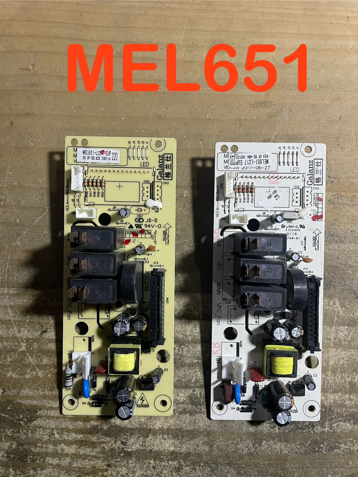 拆机微波炉电脑板 MEL651-LC17通用LC47 G70D20CSP-D2 57