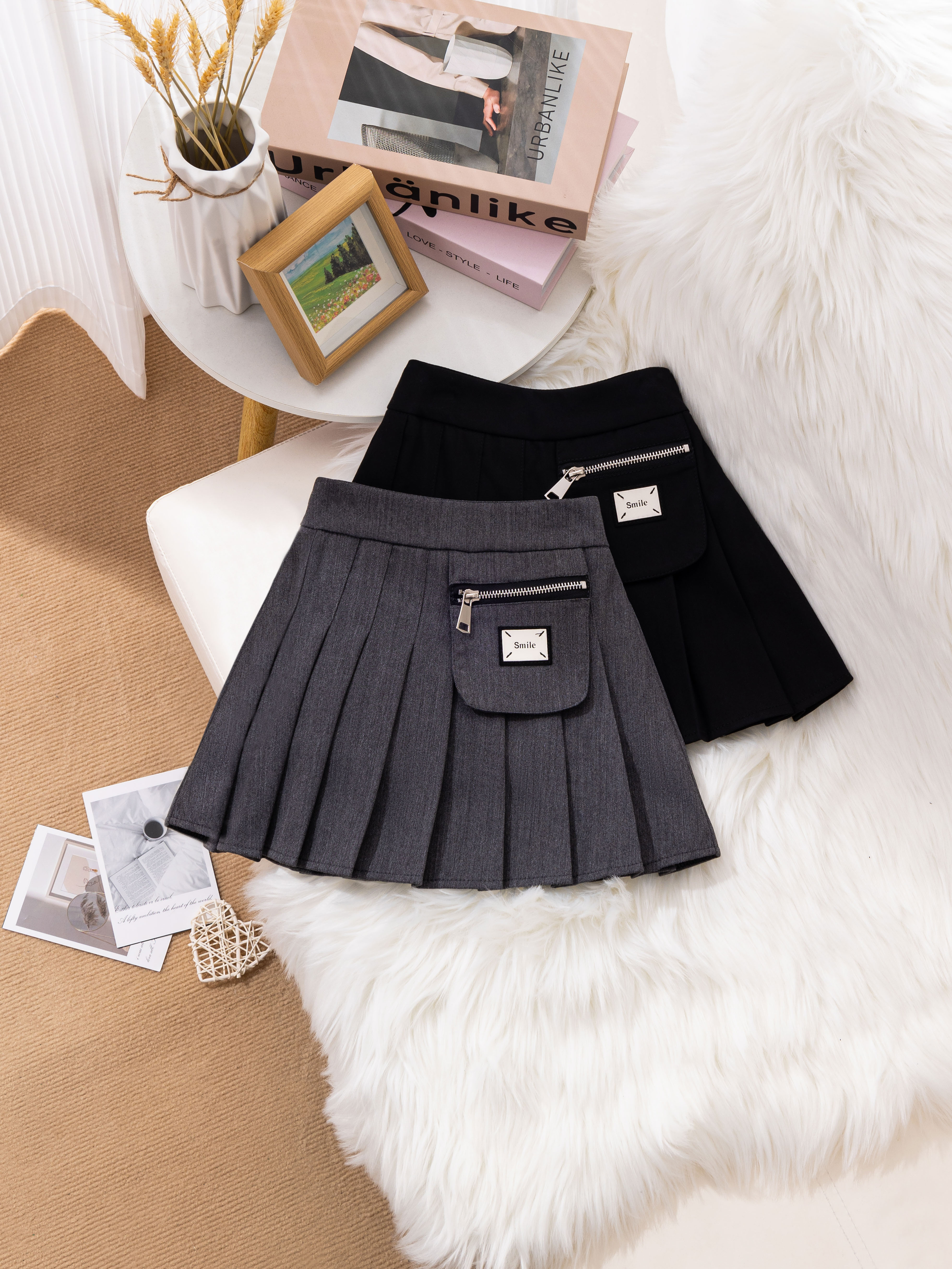 布袋谷半身裙JK学院风短裙