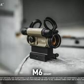 M6金属高清抗震全息红点瞄准器增高20快拆底座玩具挂墙模型弹弓