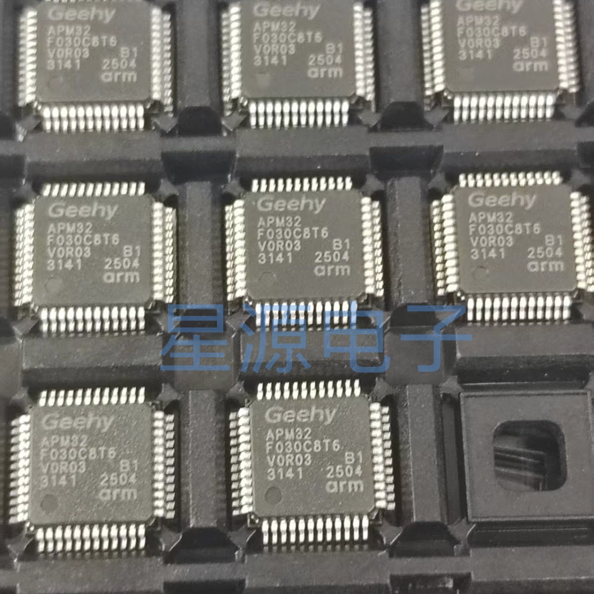 原装正品APM32F030C8T6 LQFP-48 ARM Cortex-M0 32位微控制器-MCU
