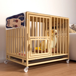 狗笼子大型中型犬室内带厕所金毛萨摩耶边牧泰迪柯基小型宠物围栏