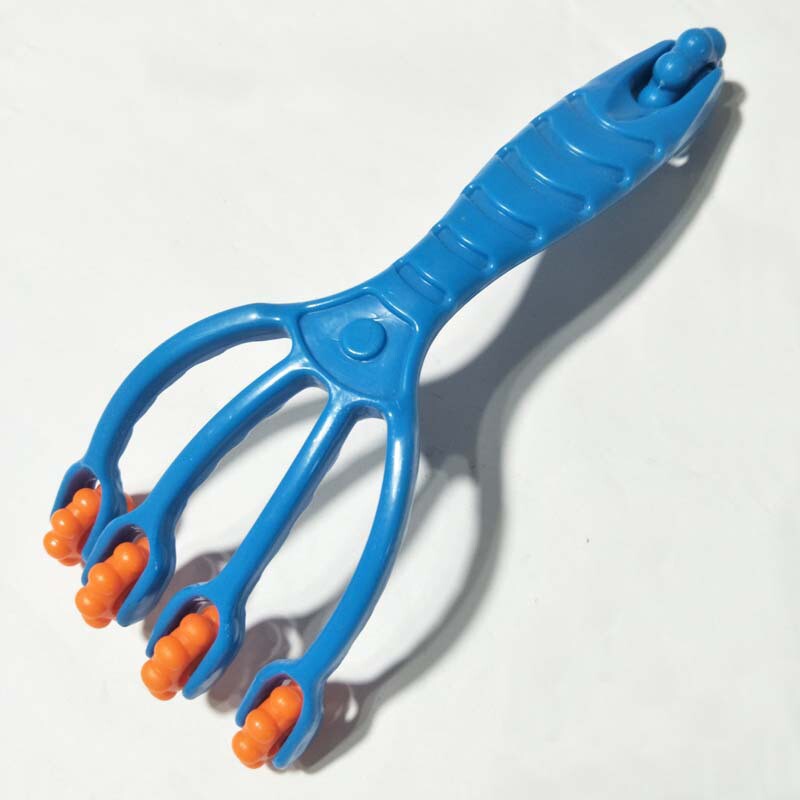 手持式滚轮按摩器腿部脚部肚子手臂全身经络疏通手动四指按摩爪