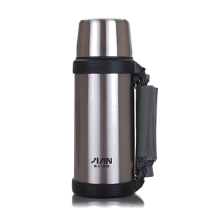 富光健牌保温壶旅行壶户外运动壶便携带内盖茶杯提绳1500ml大容量