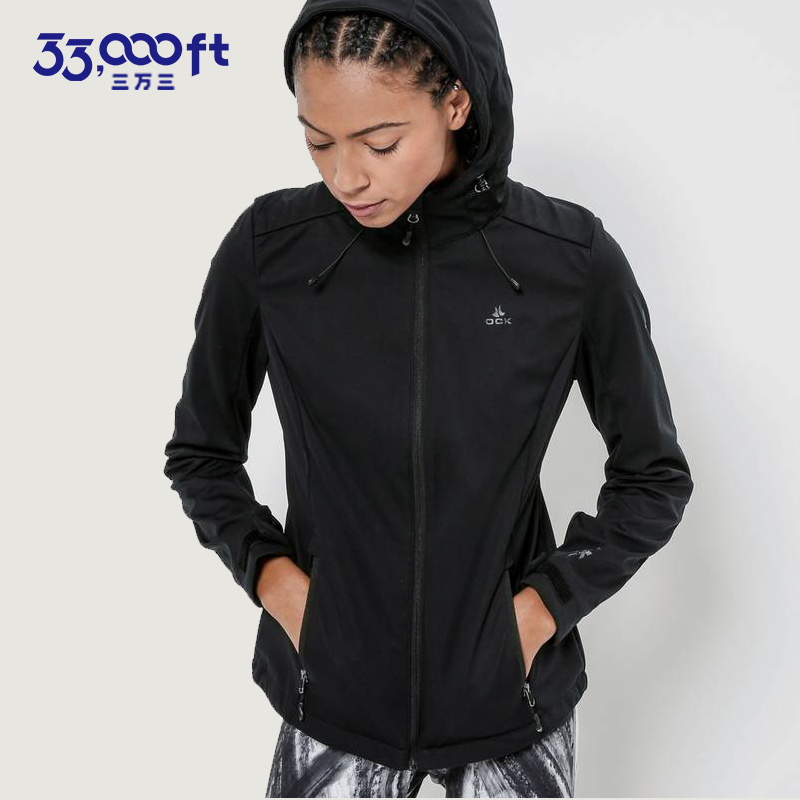 33000ft软壳衣女登山徒步运动衣