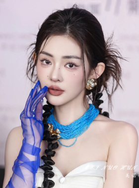 美诺婚饰高级大气小米珠多层项链